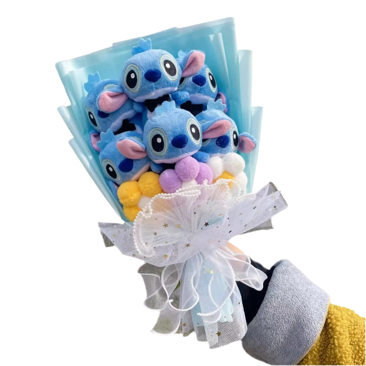 Plush Teddy Bear Flower Stuffed Toy Gift Bouquet