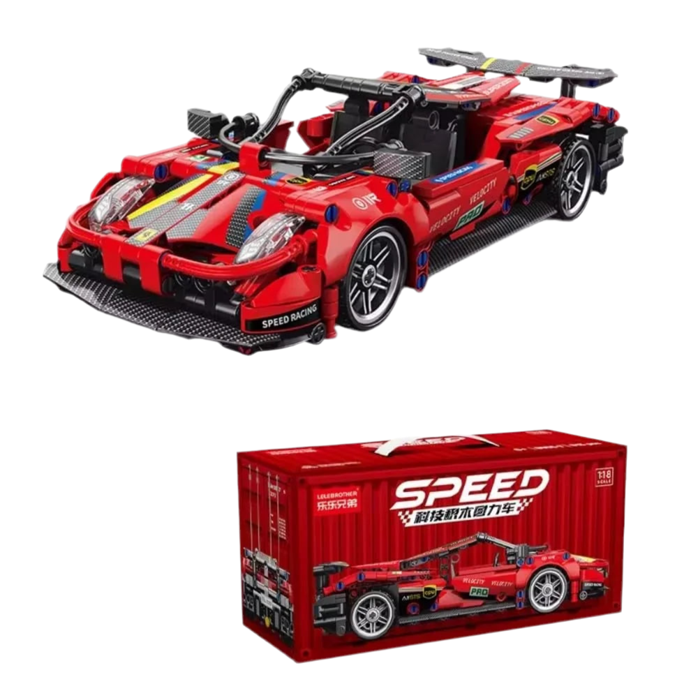 Supercar Building Blocks DIY Toy Car