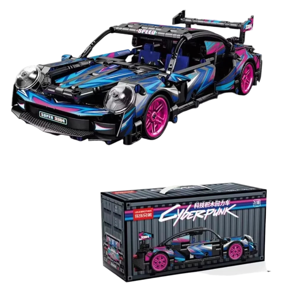 Supercar Building Blocks DIY Toy Car