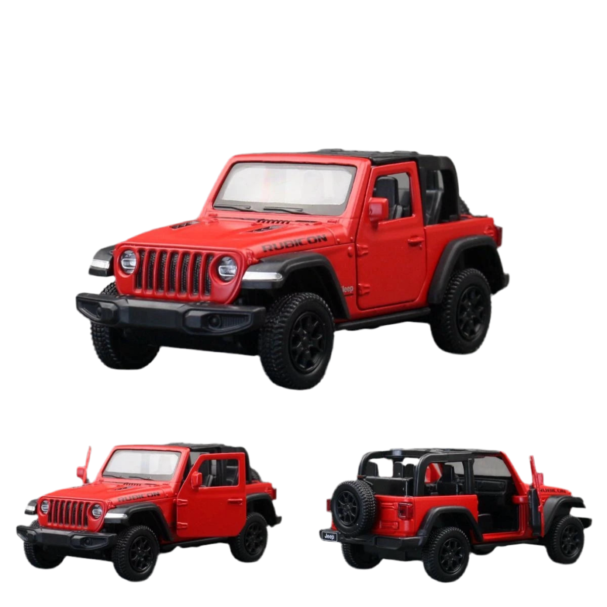 RMZ City 1/36 scale model of a Jeep Wrangler Rubicon Toy Car