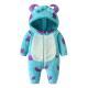 Monsters INC Sully Warm Hooded Jumpsuit Costume (Age 6M - 5 YRS)