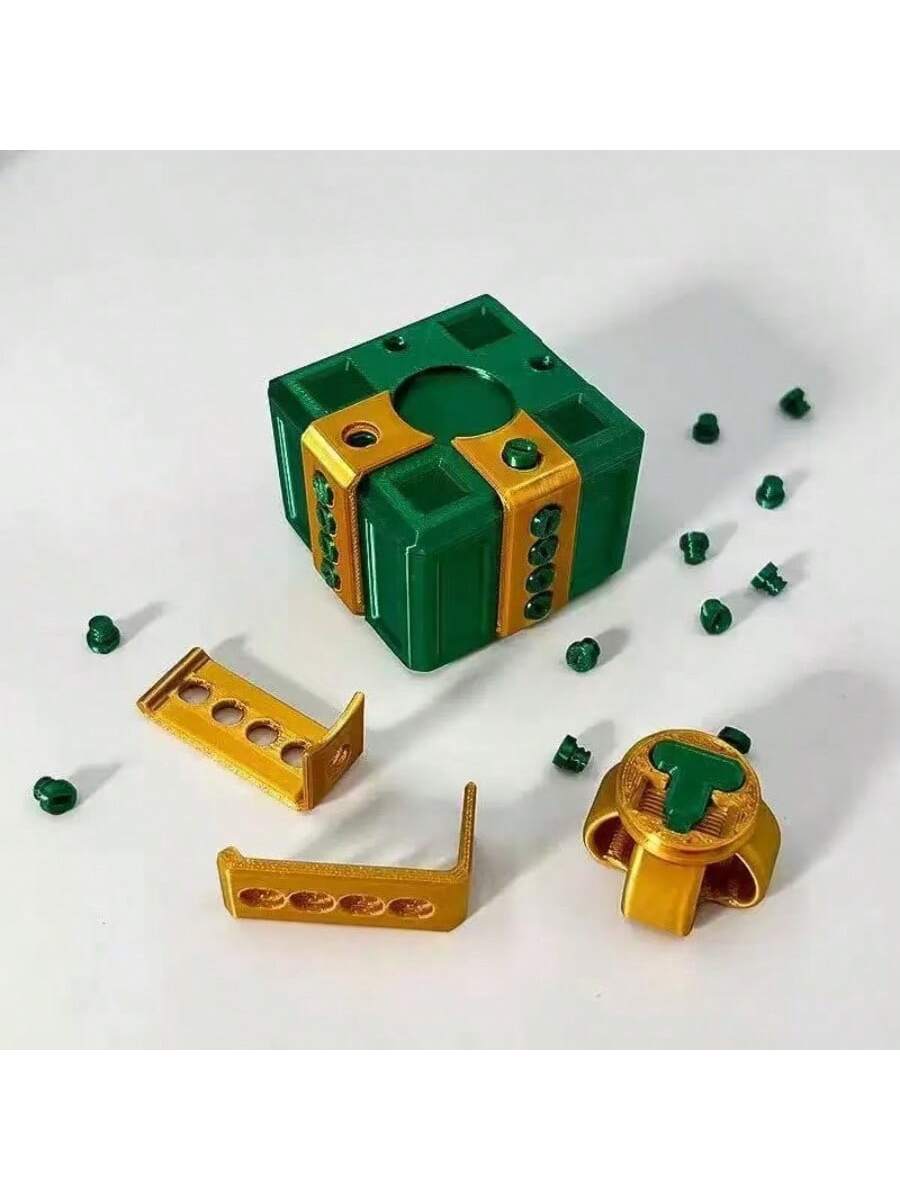 Annoying Gift Box with Screws: Hilarious 3D Printed Prank