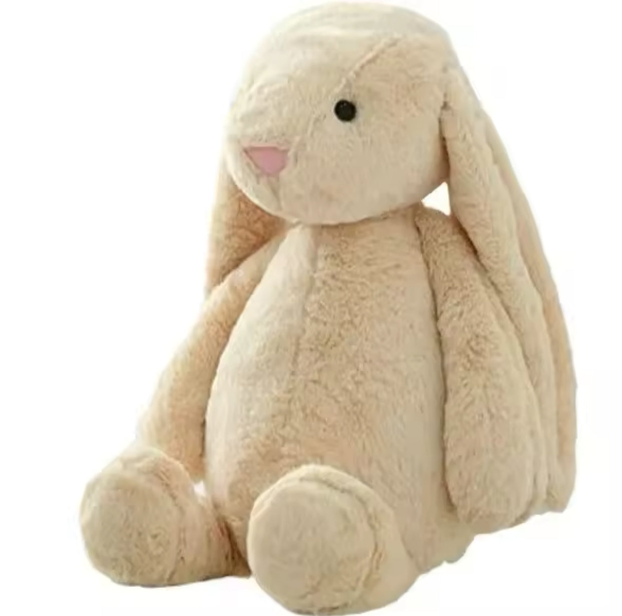 Plush Floppy Ear Bunny Rabbit Stuffed Toy - 35cm Beige