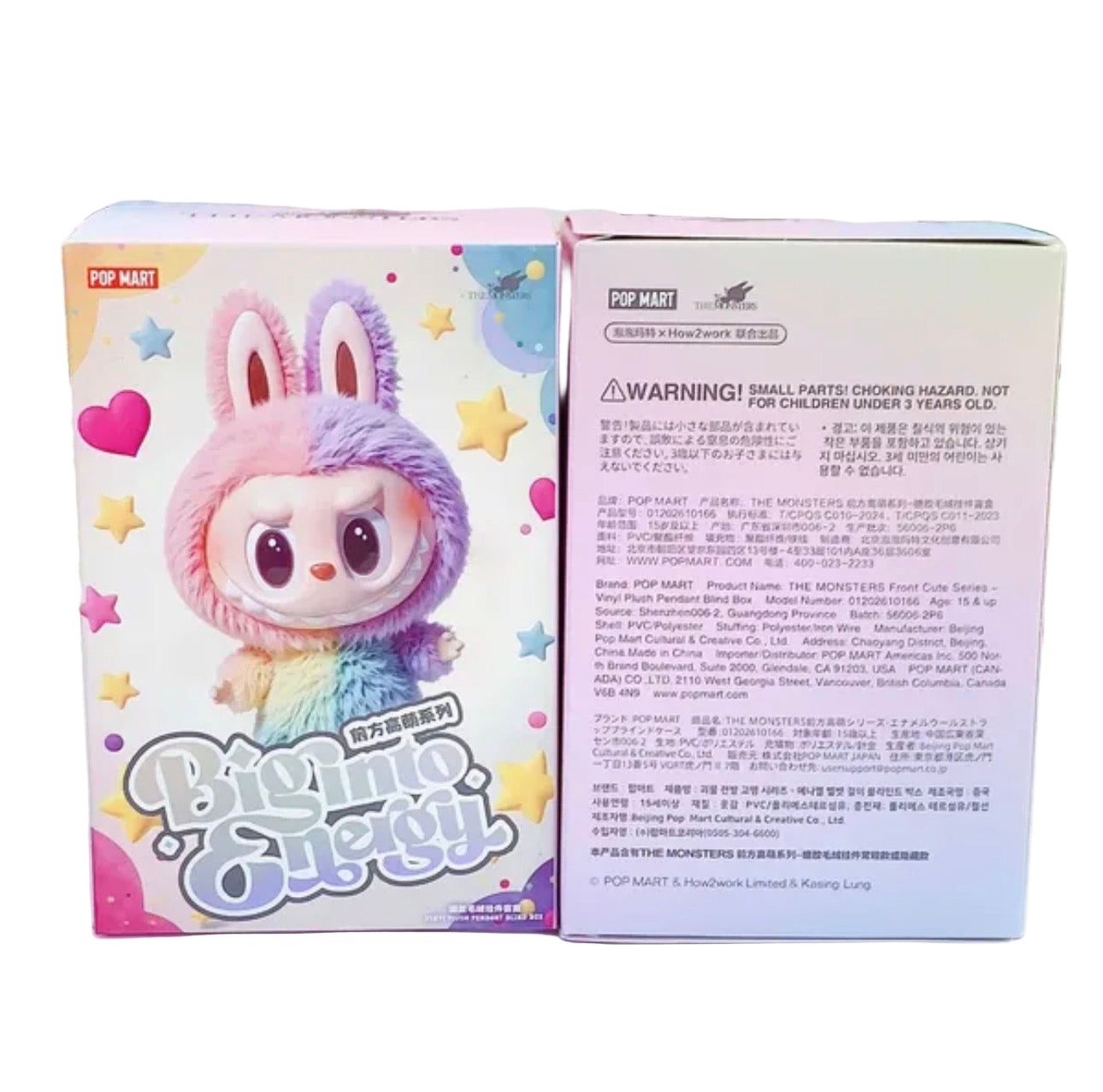 Labubu The Monsters – Big Into Energy | 17cm Vinyl Face Collectible Figure