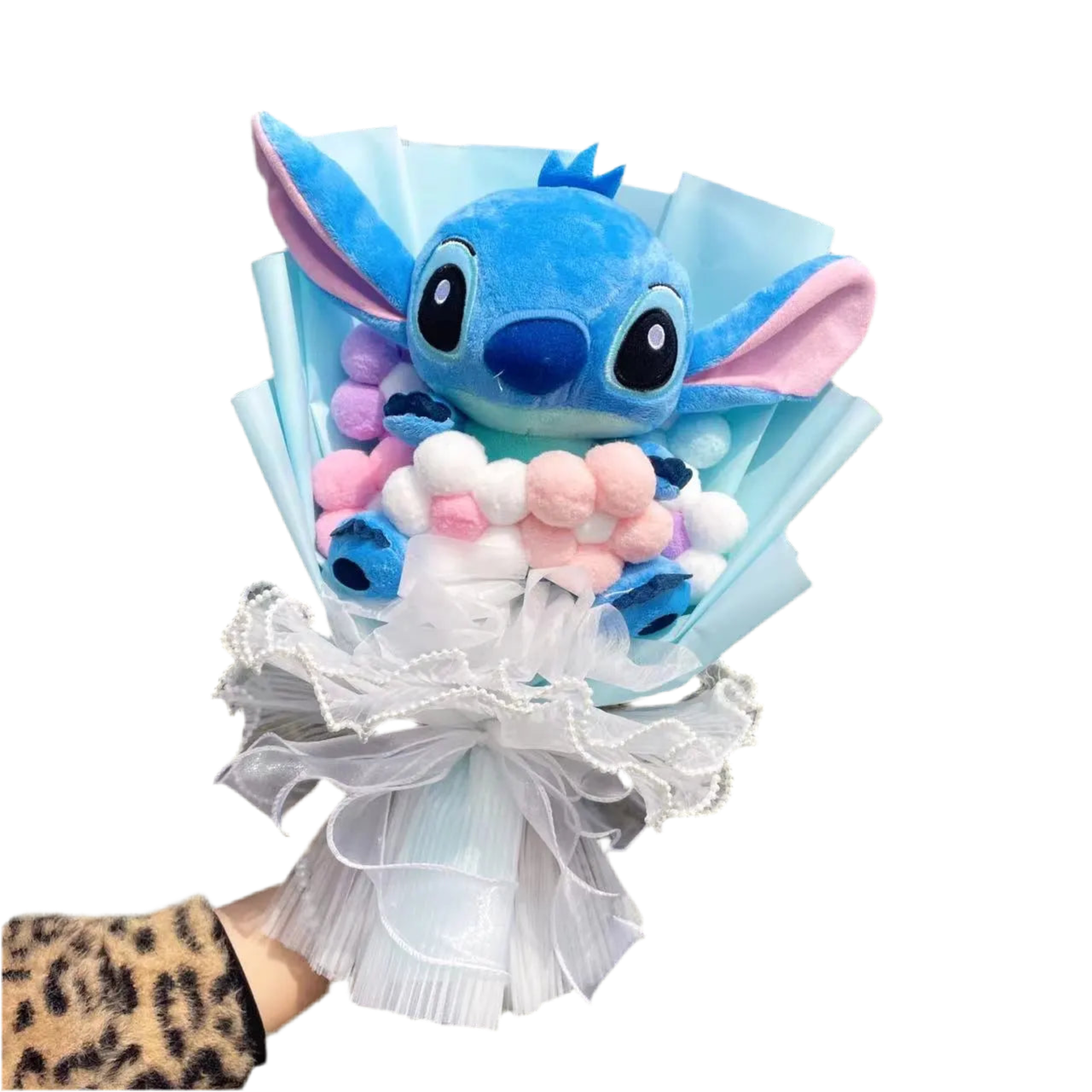 Plush Teddy Bear Flower Stuffed Toy Gift Bouquet