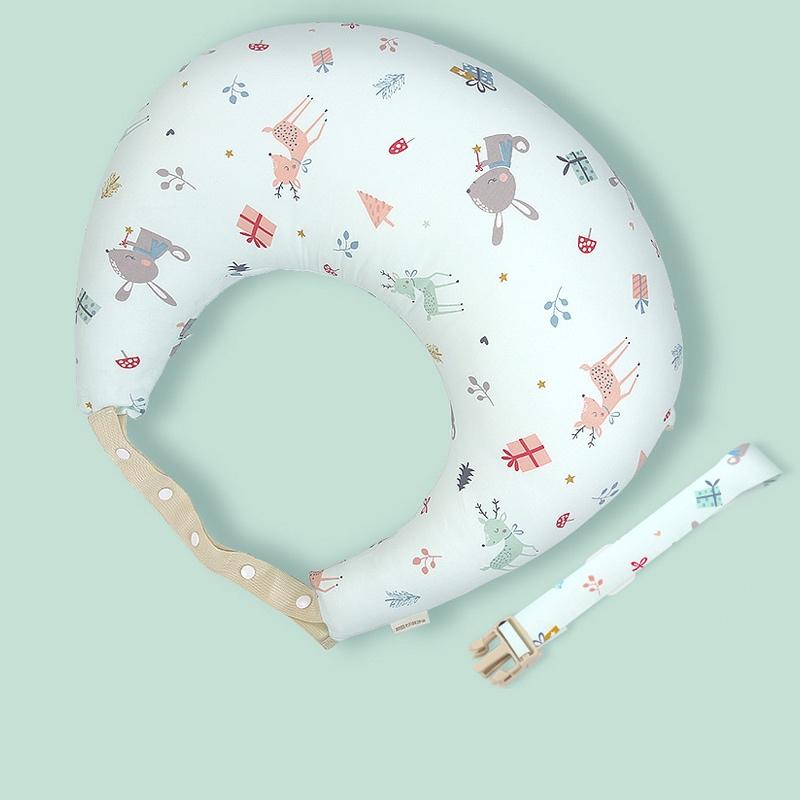 Adjustable Breastfeeding Nursing Pillow Green