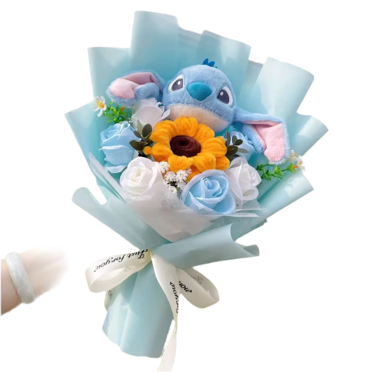 Plush Teddy Bear Stuffed Flower Gift Bouquet