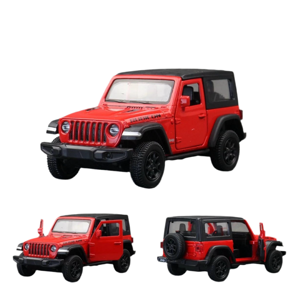 RMZ City 1/36 scale model of a Jeep Wrangler Rubicon Toy Car
