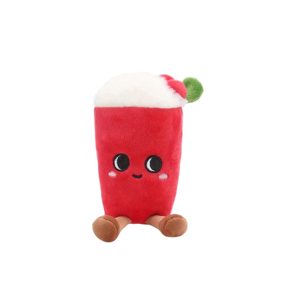Plush Dessert Series Food Stuffed Toys 7-20CM Red 7-20cm