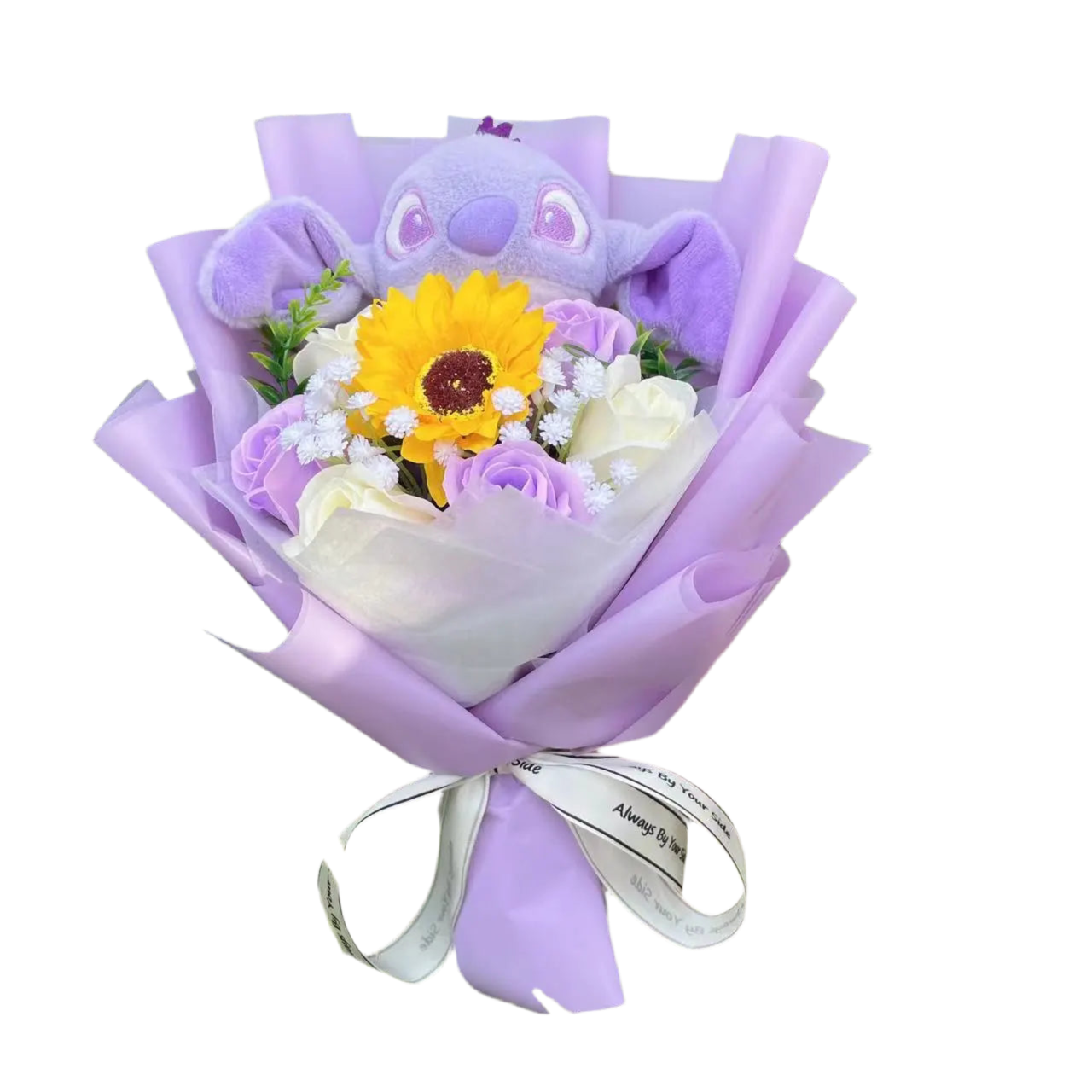 Plush Teddy Bear Stuffed Flower Gift Bouquet