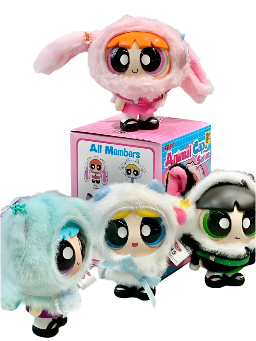 The Powerpuff Girls Animal Cape Vinyl Plush Series