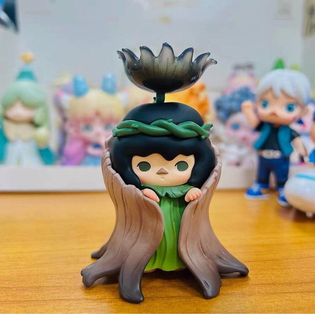Pucky Sleeping Forest Corprinus Figure