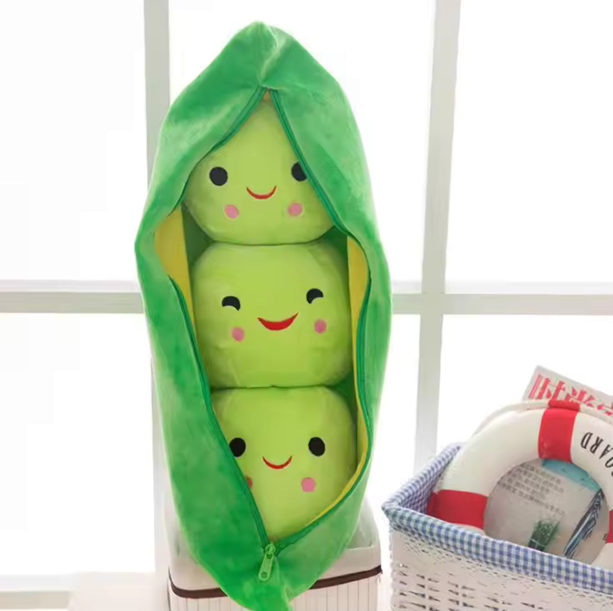Plush Peas In A Pod Stuffed Toy - 25cm