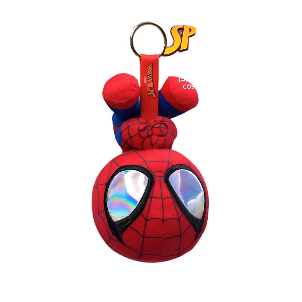 Spider-Man: Miles Morales Venom Cosbi Plush Keychain – Across the Spider-Verse Edition E