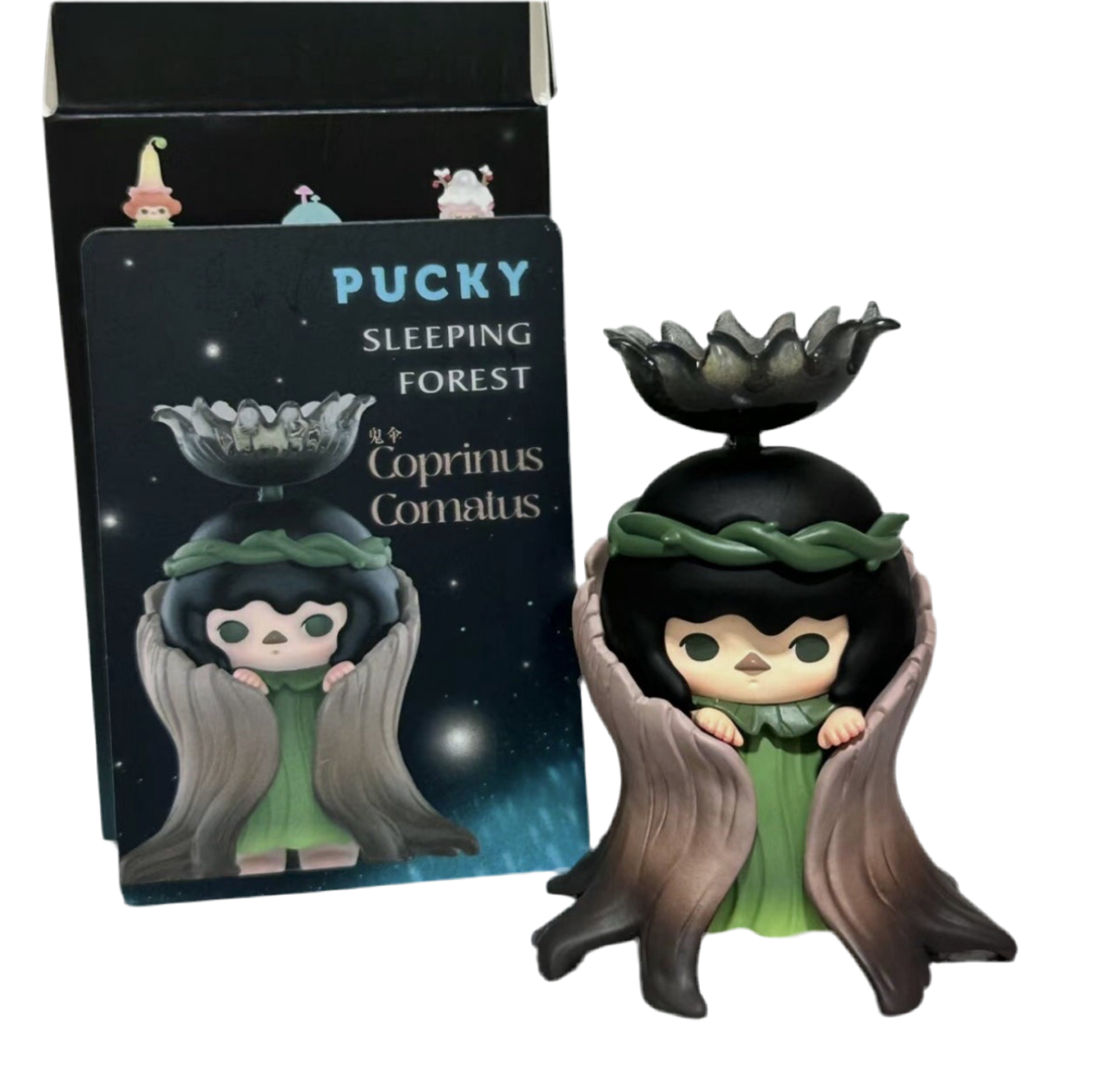 Pucky Sleeping Forest Corprinus Figure