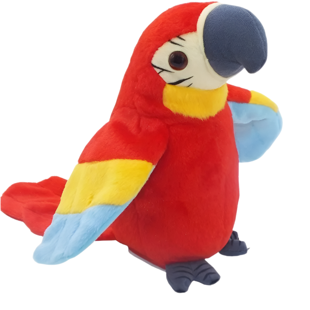 Talking Parrot Toy Mimicry Pet Speaking Plush Toy
