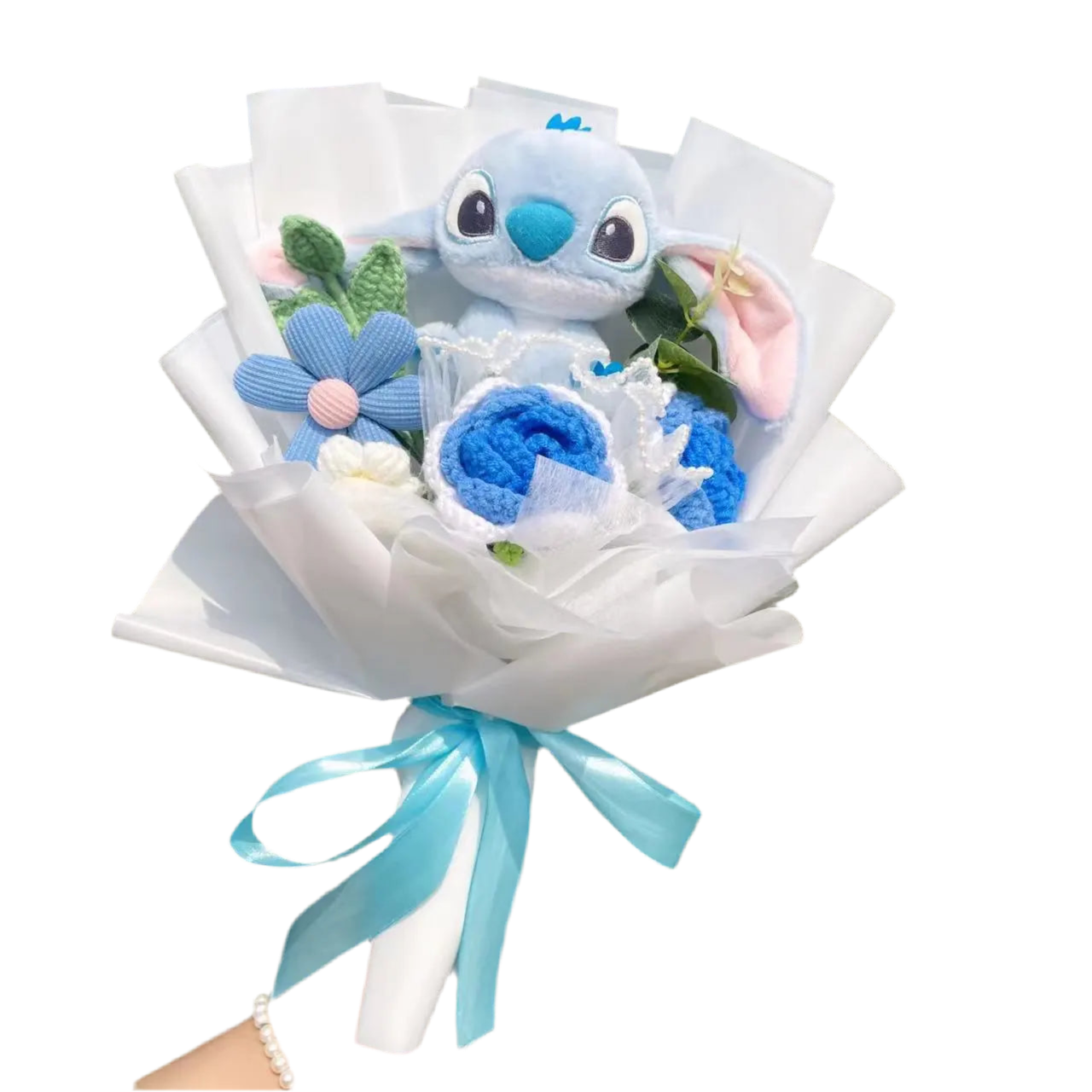 Plush Teddy Bear Stuffed Flower Gift Bouquet