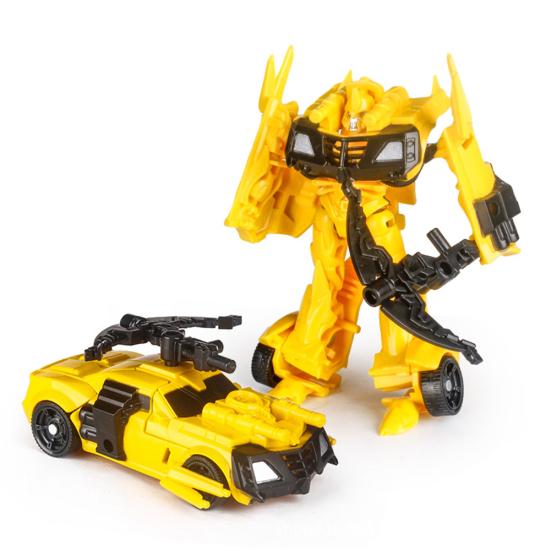 MSWH Figure Robot – Deformation Car Action Toy | Transforming Vehicle & Poseable Robot Yellow