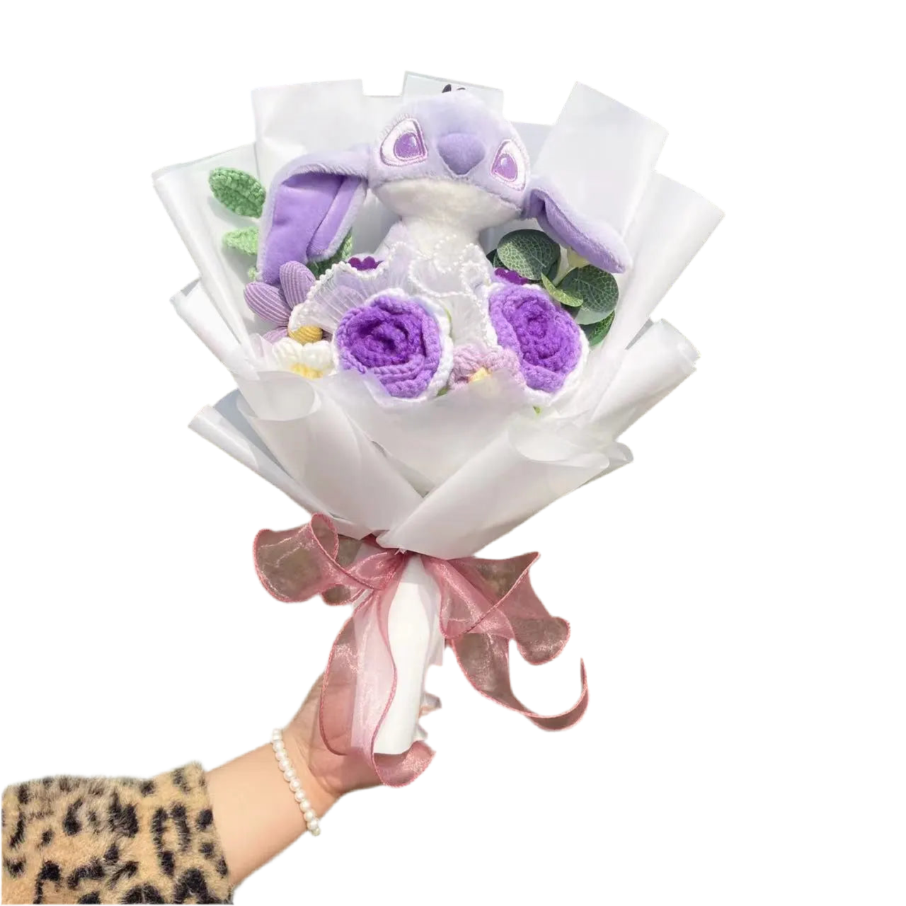 Plush Teddy Bear Stuffed Flower Gift Bouquet