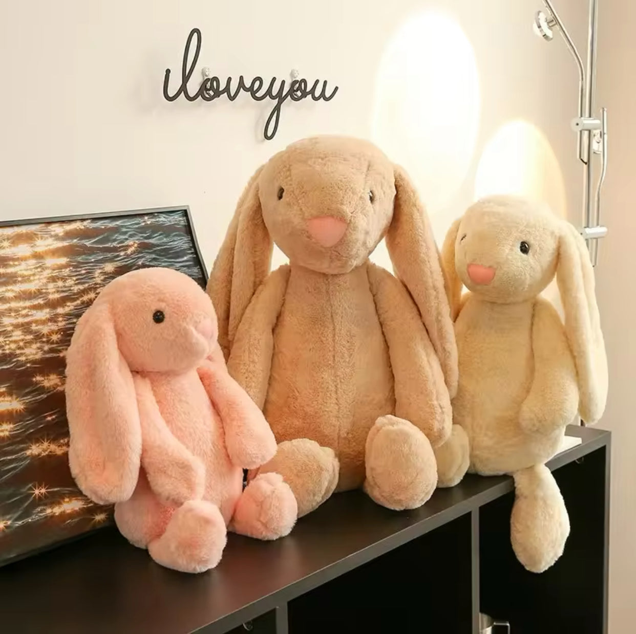 Plush Floppy Ear Bunny Rabbit Stuffed Toy - 35cm
