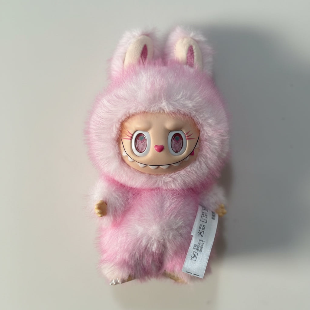 Labubu zimomo the monsters 17cm Pink