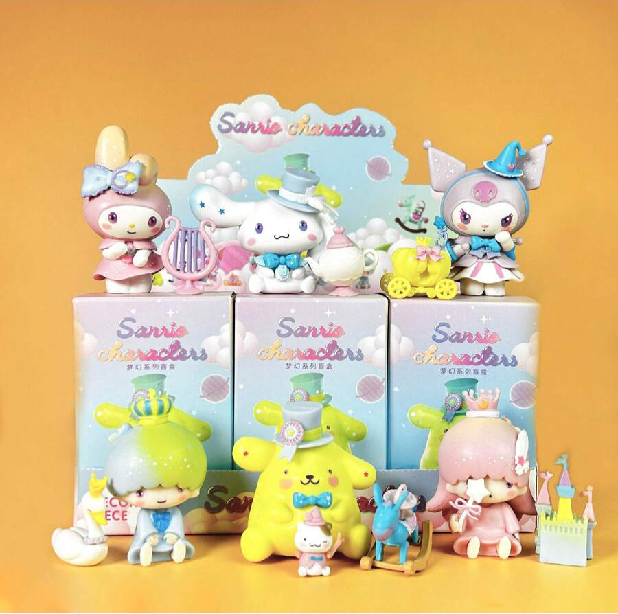 Sanrio Characters Sweet Dream Series Blind Box Collection Multicolor