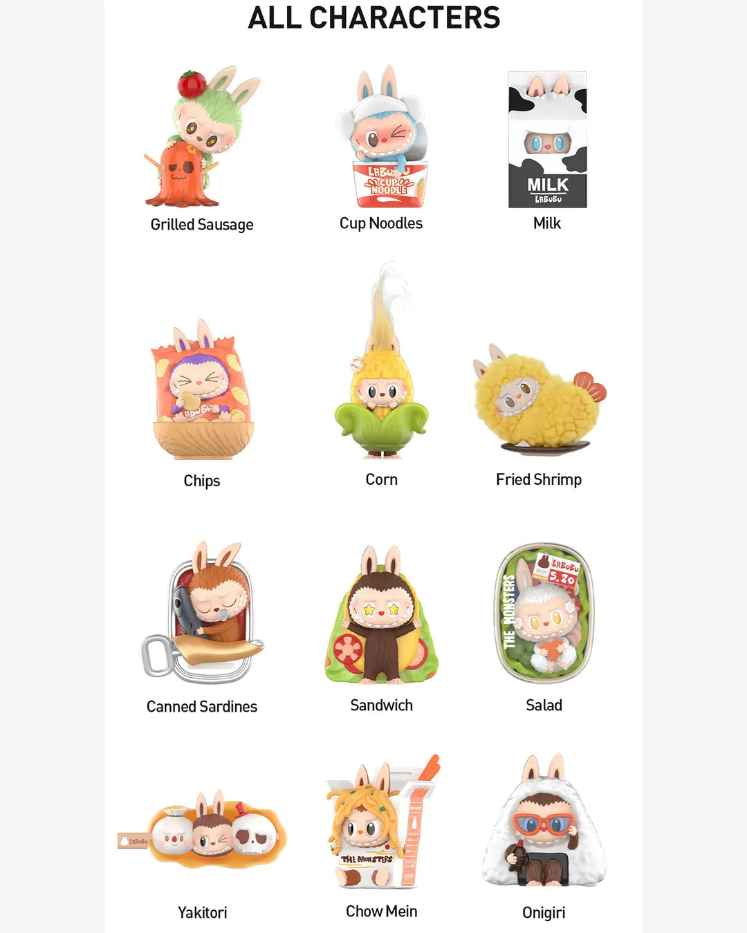 Wacky Mart Labubu Blind Box – Grocery Mischief Series