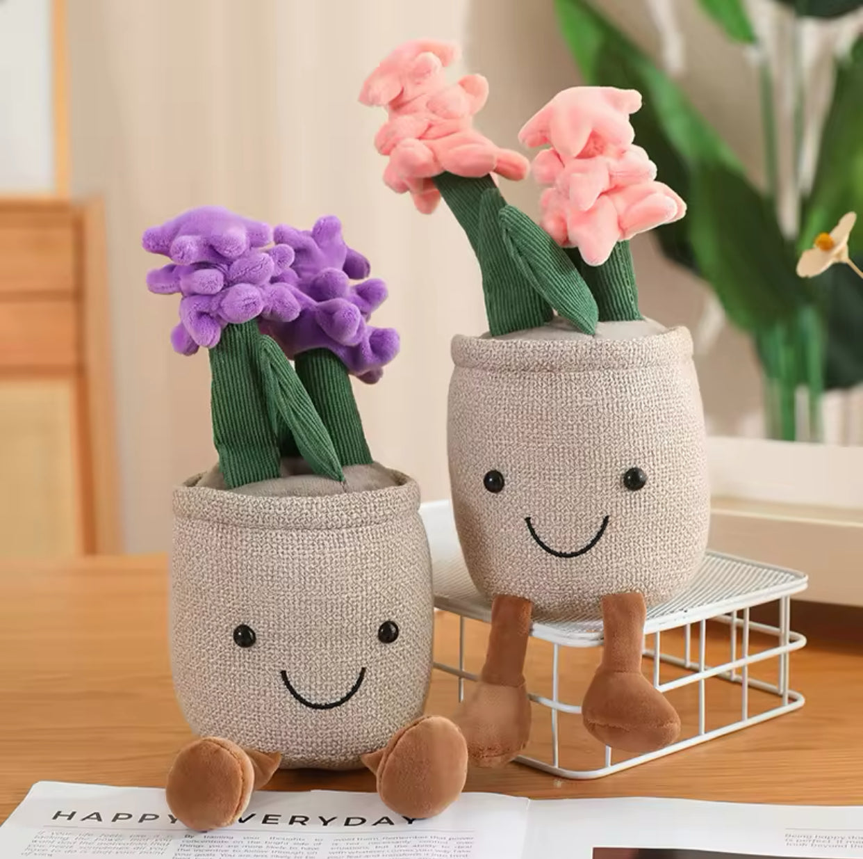 Plush Hyacinth Flowers Stuffed Toy