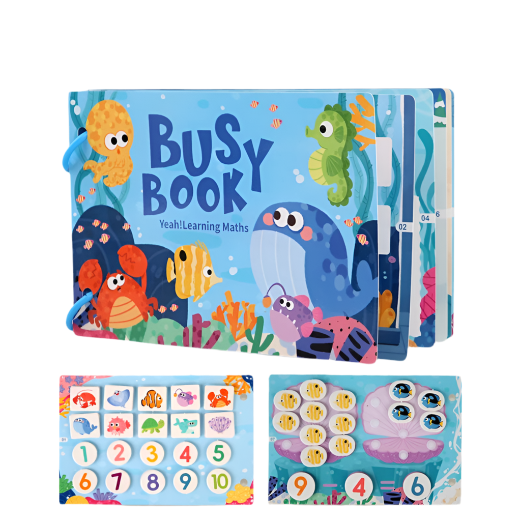 Montessori Busy Book Educational Toy