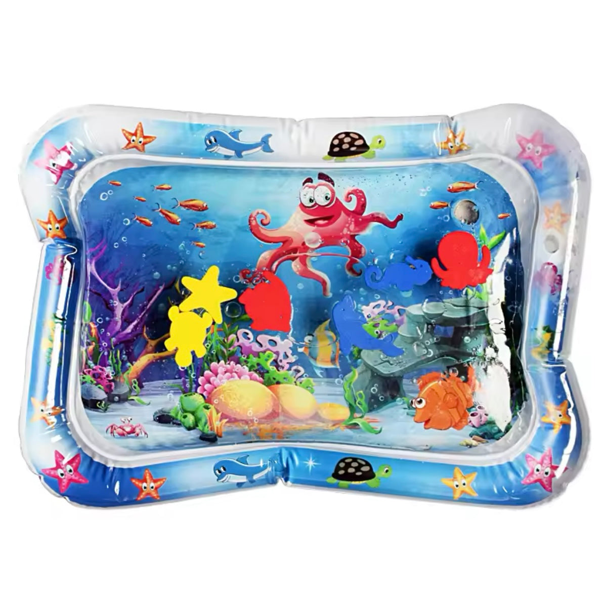 Baby Inflatable Water Tummy Time Play Mat Multicolor 1