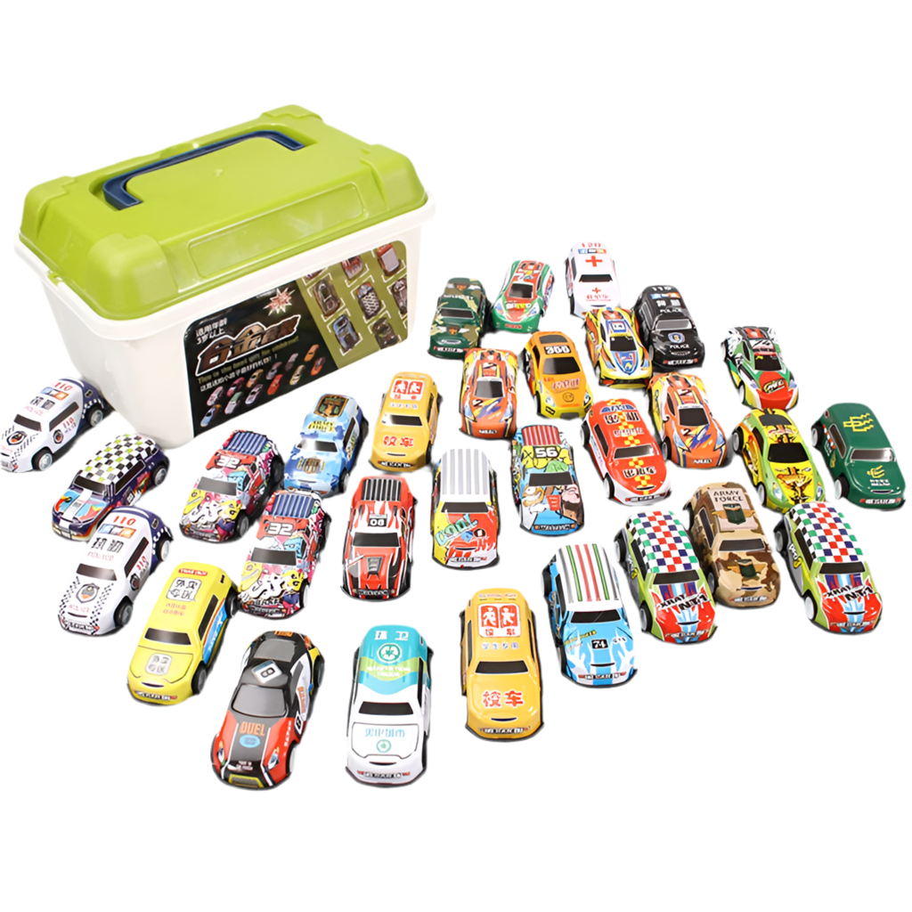 20-50Pcs/Set Mini Plastic Car Set