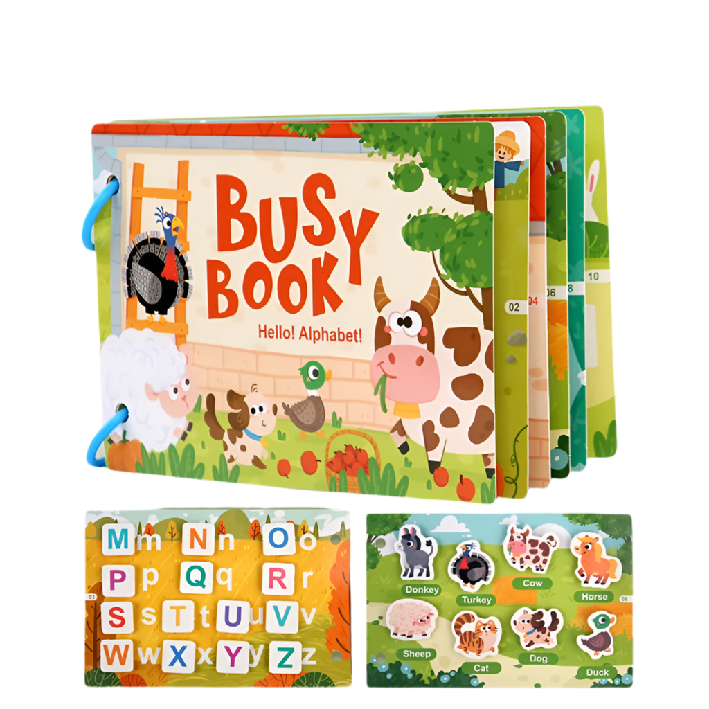 Montessori Busy Book Educational Toy