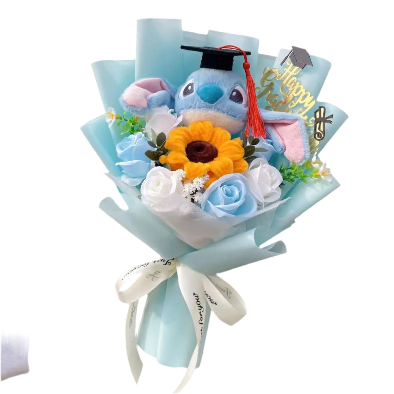 Plush Teddy Bear Gift Flower Bouquet