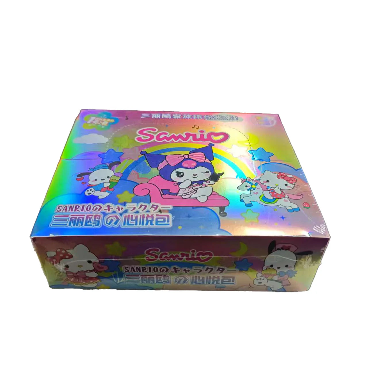 Sanrio Trading Cards Featuring Kuromi, Hello Kitty, and My Melody