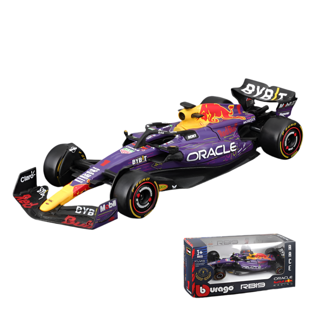 Bburago 1:43 P2 British GP Mclaren F1 MCL60 2023 #4 Lando Norris #81 Oscar Piastri Alloy Car Die Cast Model Toy Collectible