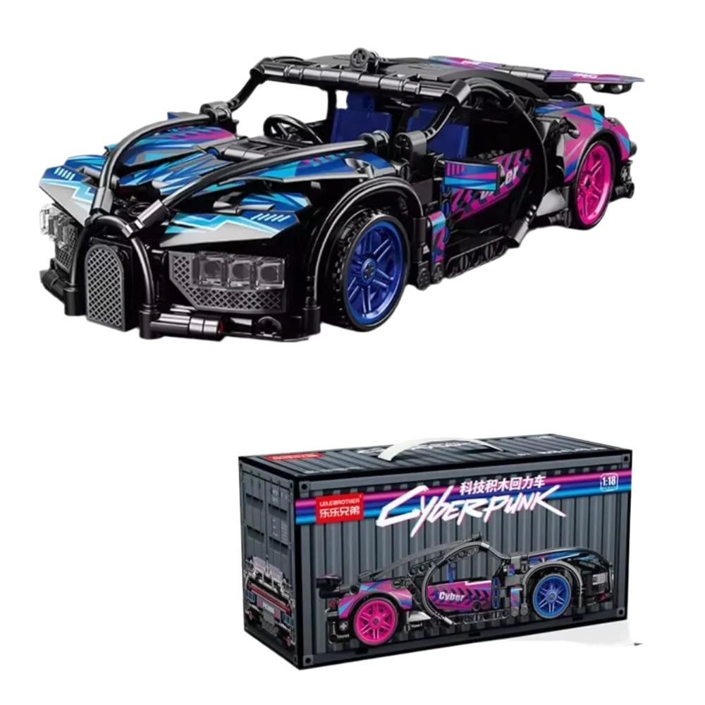 Supercar Building Blocks DIY Toy Car