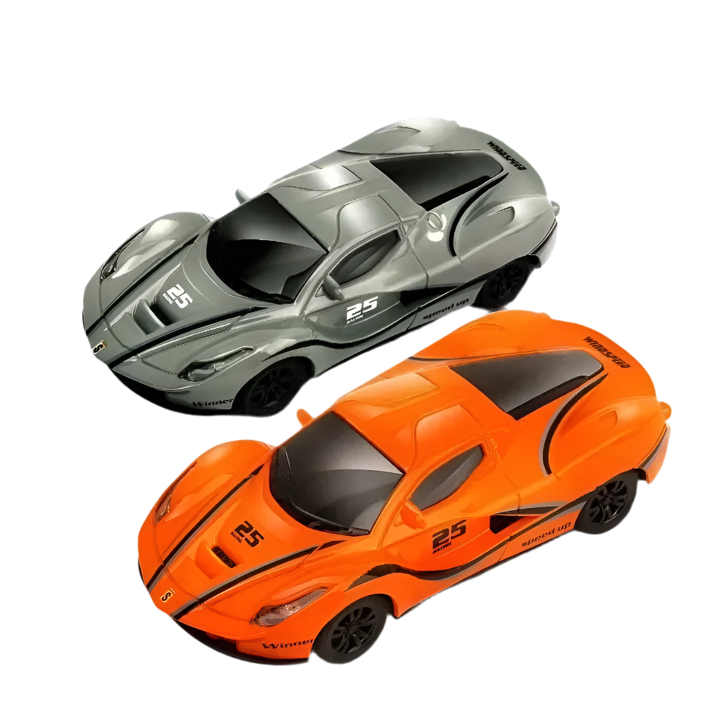 1:43 Scale Electric Diecast Model Cars B 2pcs