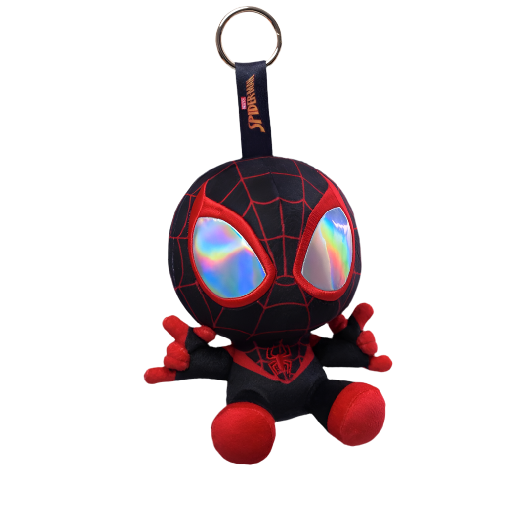 Spider-Man: Miles Morales Venom Cosbi Plush Keychain – Across the Spider-Verse Edition F