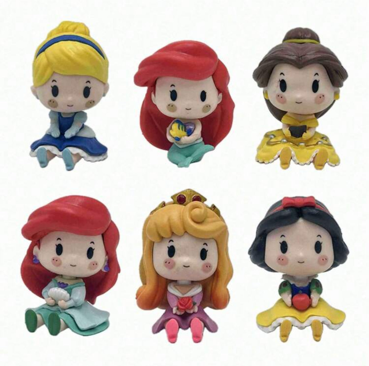 Disney Princess Figurines Blind Box Collectible Series