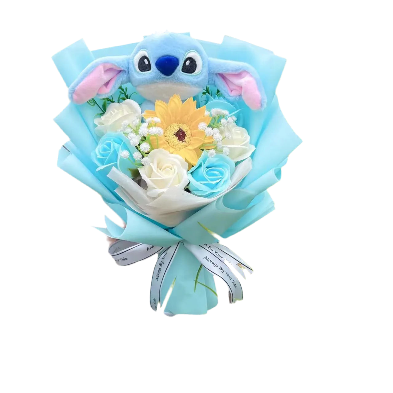 Plush Teddy Bear Stuffed Flower Gift Bouquet