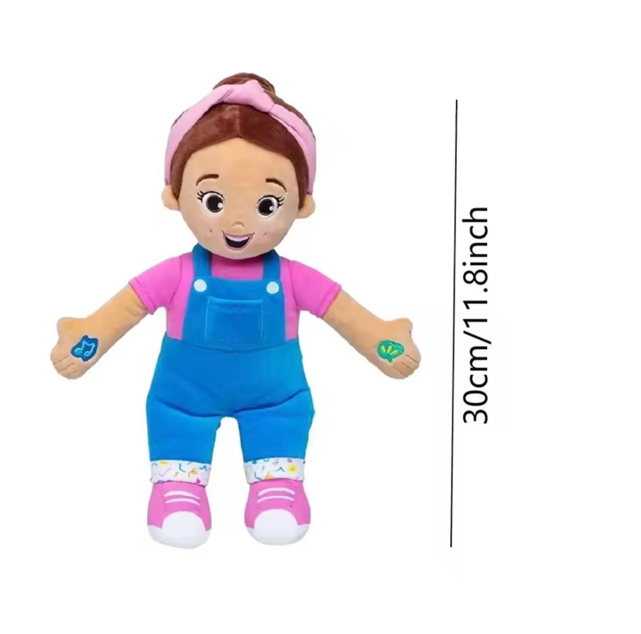 Ms. Rachel Speak & Sing Doll – Interactive Plush for Toddlers | Comfort Toy with Educational Phrases & Songs