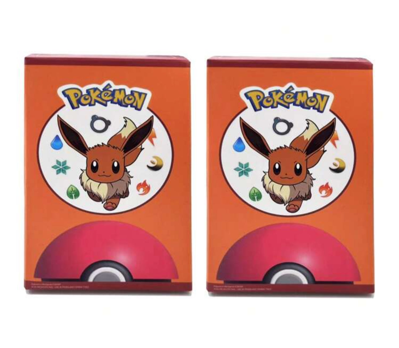 Pokémon Mini Figures Pikachu, Bulbasaur, Charmander, Squirtle, Psyduck, and Eevee Multicolor 2 Pack Box