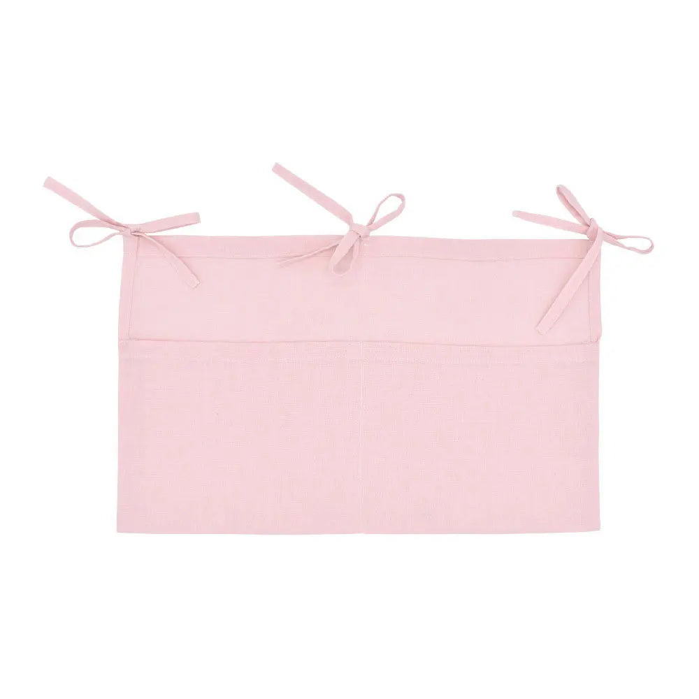 Baby Crib Storage Hanging Bag Pink
