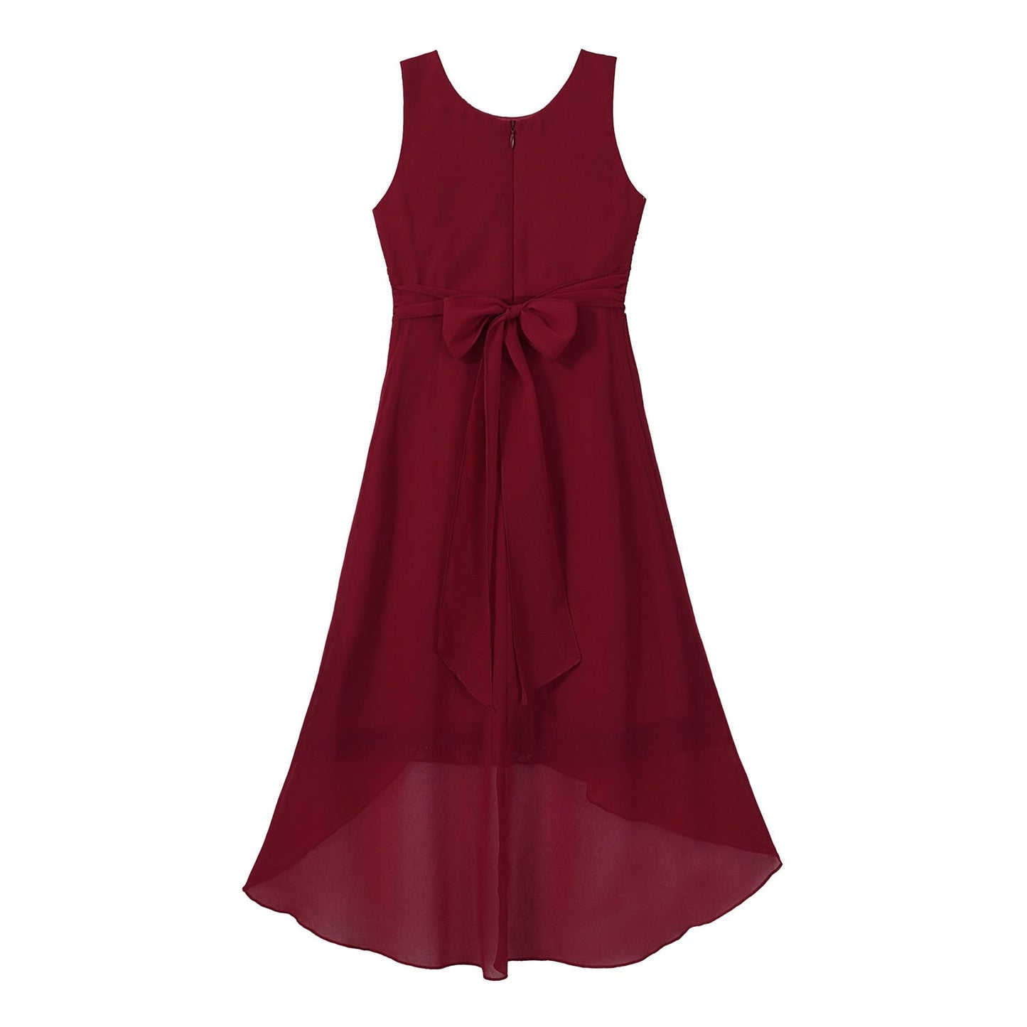 Girls Rhinestone Belt Floaty Dress (Age 8-14 Years)