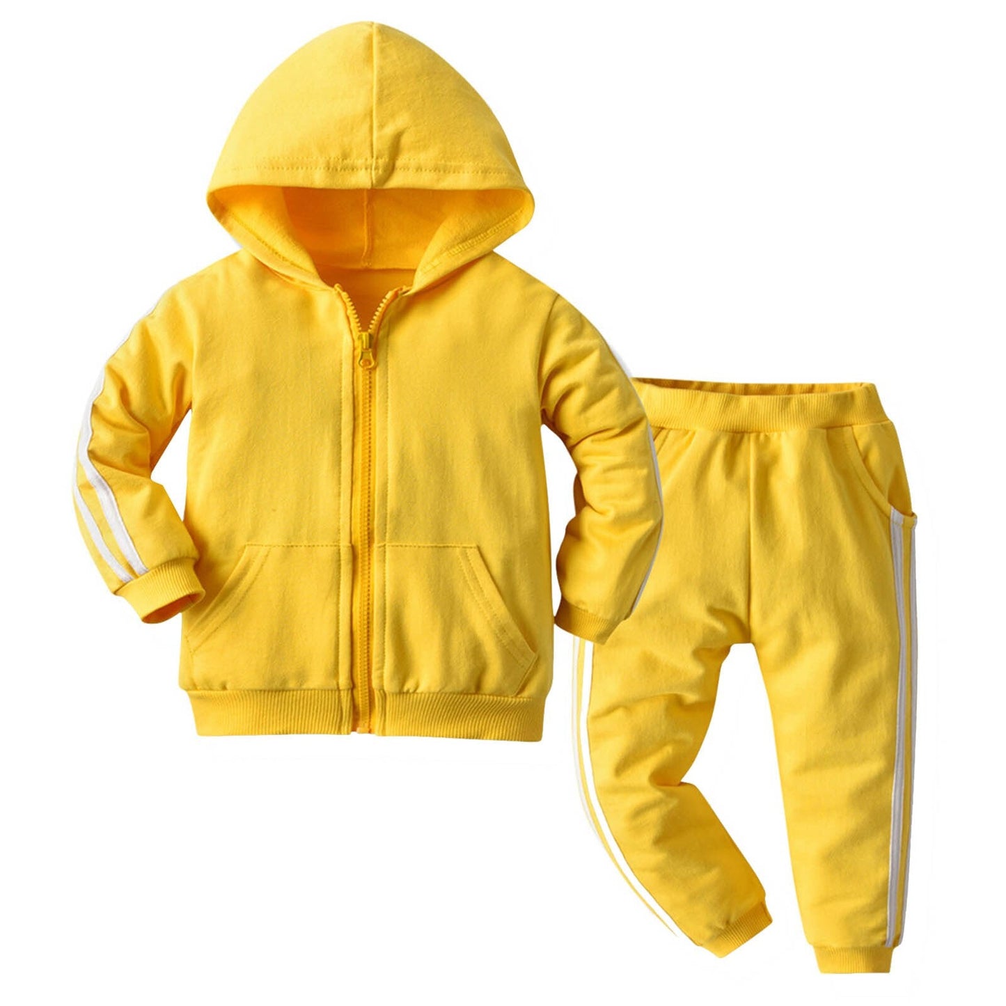 Boys / Girls Tracksuit Set (Age 12M-10YRS) Yellow