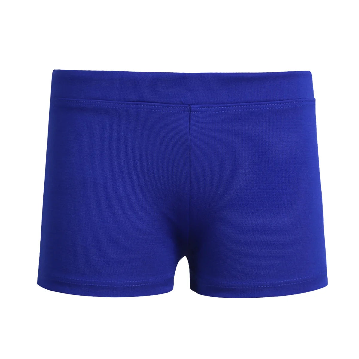 Girls Elastic Waist Shorts (Age 4-16 YES) Blue