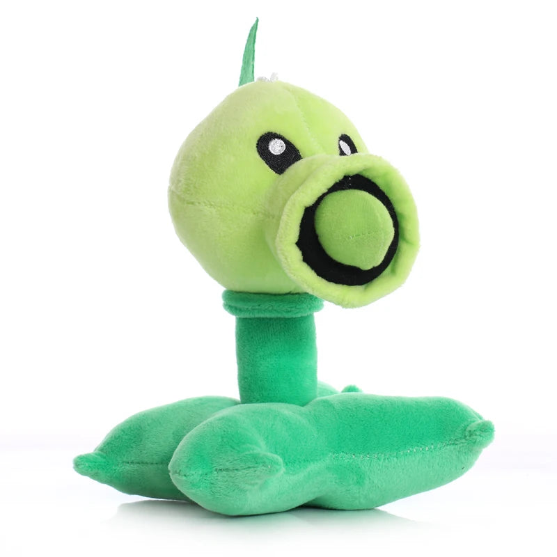 Plush Plants vs Zombies Peashooter Stuffed Toy - 18cm 1