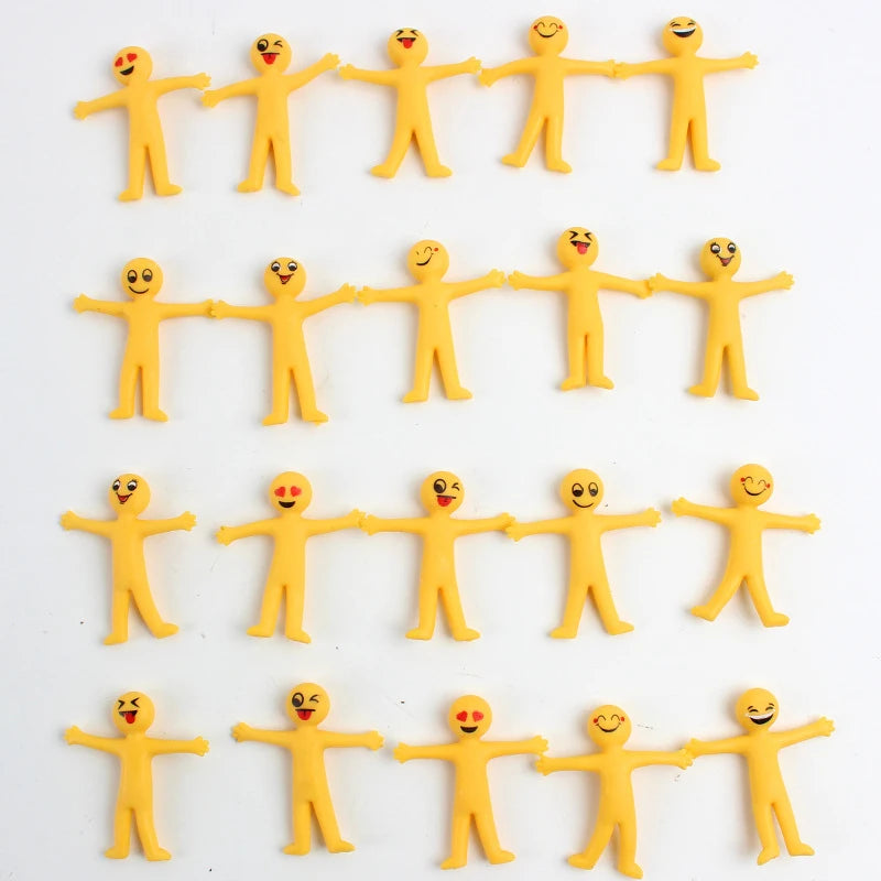 Funny Little Man Squishy Fidget Toys Antistress - 8-20 Pack