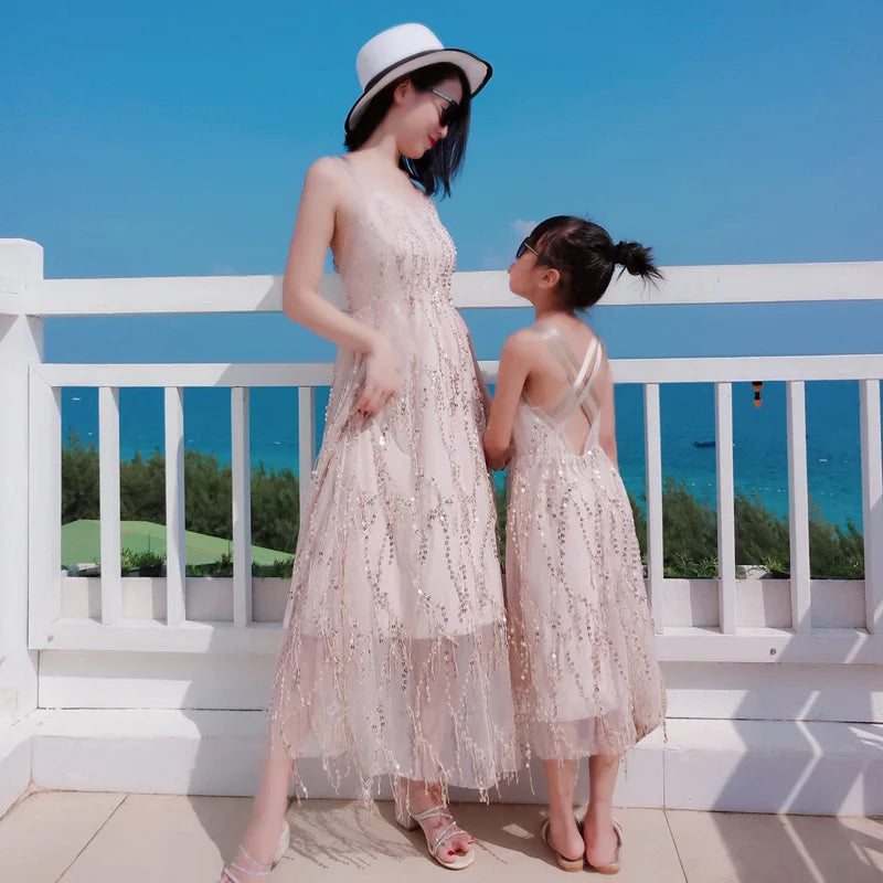 Mother & Daughter Matching Dress (Mommy & Me)