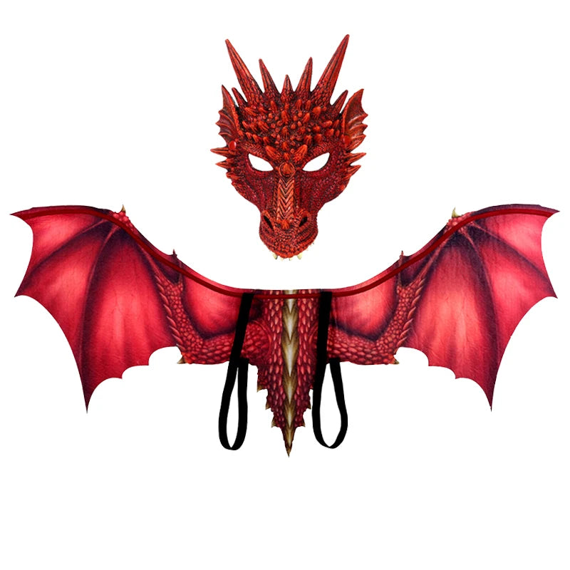 Adult Dragon Wing Mask Costumes